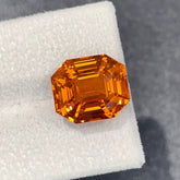 16.18 Carats Certified Orange Sapphire